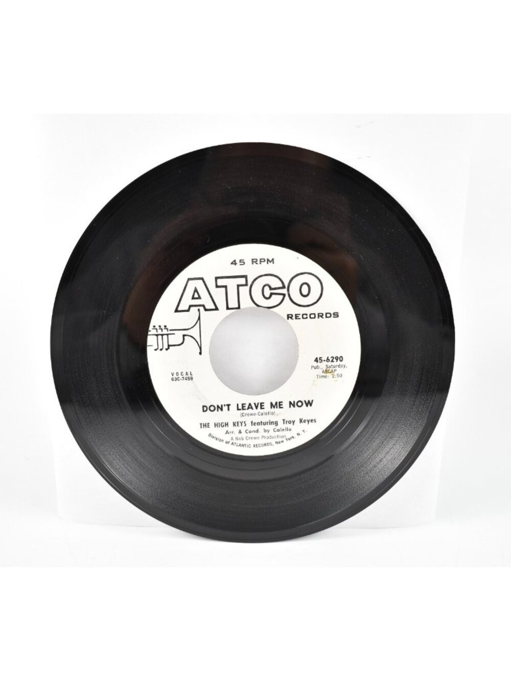 The High Keys - One Horse Town / Dont Leave Me Now Northern Soul 45 EX Condition - Picture 3 of 4